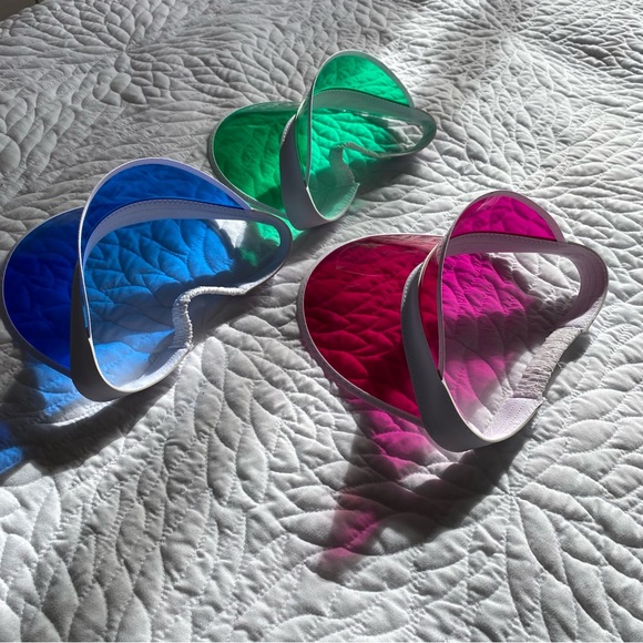 Colorful Visors Set - Picture 3 of 5